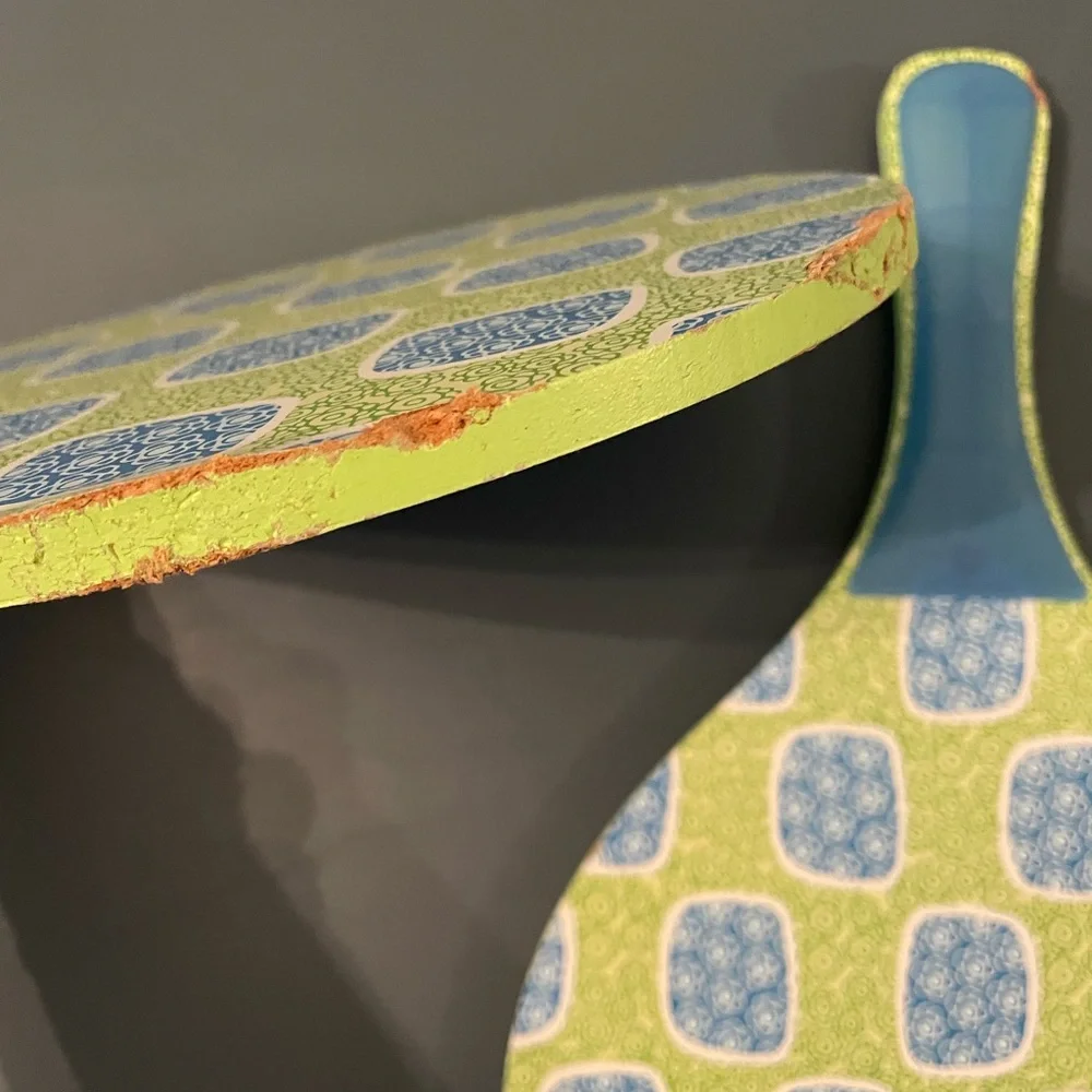 Vera Bradley Blue and Green Paddle Set - Picture 4 of 8